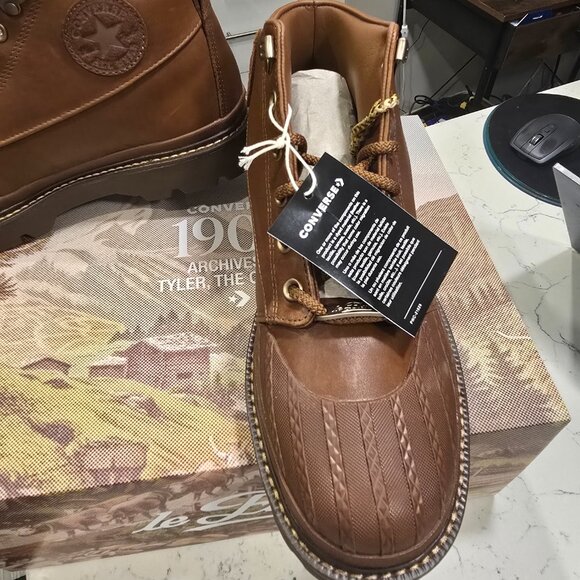 CONVERSE 1908 Bronco Boot GOLF le FLEUR Tyler The Creator A19145C Mens Sz 10 NEW - Picture 5 of 15